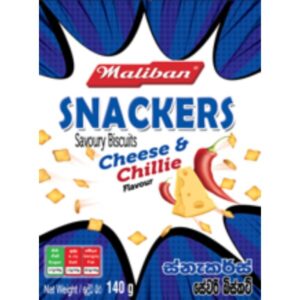 Maliban Snackers-Cheese & Chillie 140g