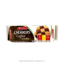 Maliban Chekkers Coffee Cookie 90g