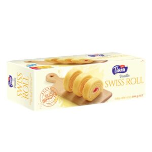 Tiara Vanilla  Flavoured Swiss Roll 200g