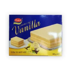 Tiara Vanilla Flavoured Sponge Leyer Cake 480g
