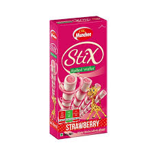 Munchee Wafer stick Strawberry 100g