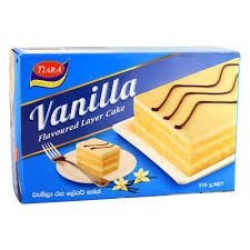 Tiara Vanilla Flavoured Sponge Leyer Cake 310g