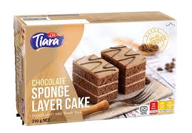 Tiara Chocolate Sponge Leyer Cake 480g